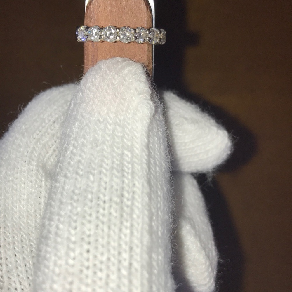 Genuinebeautiful color 14ktdiamonds band.50 carat - Picture 5 of 5